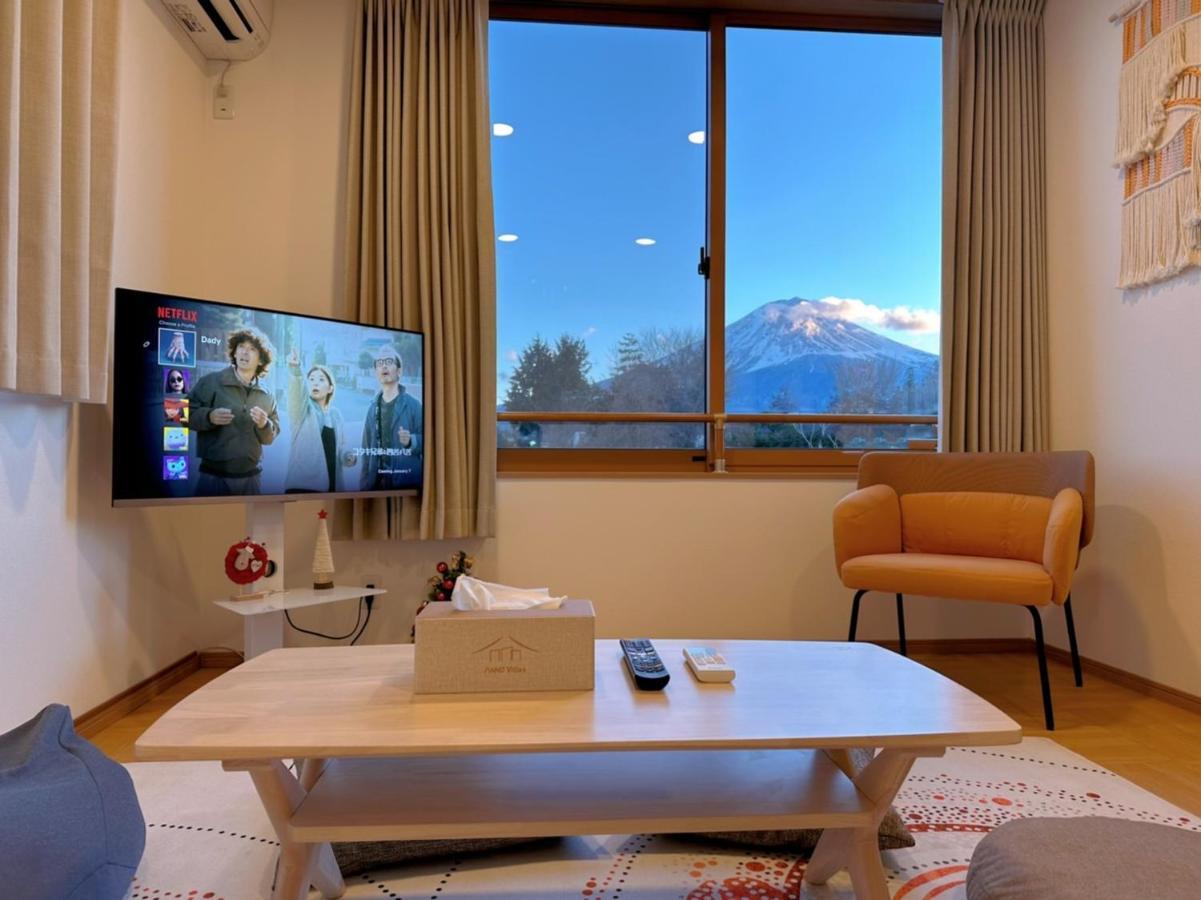 ヴィラ山間堂grandvilla Mt Fuji View Bbq Bonfire Annovillas Sankando Fujikawaguchiko Exterior photo